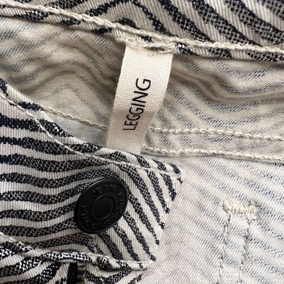 Rag & Bone Metallic Zebra Print Leggings - Picture 6 of 7